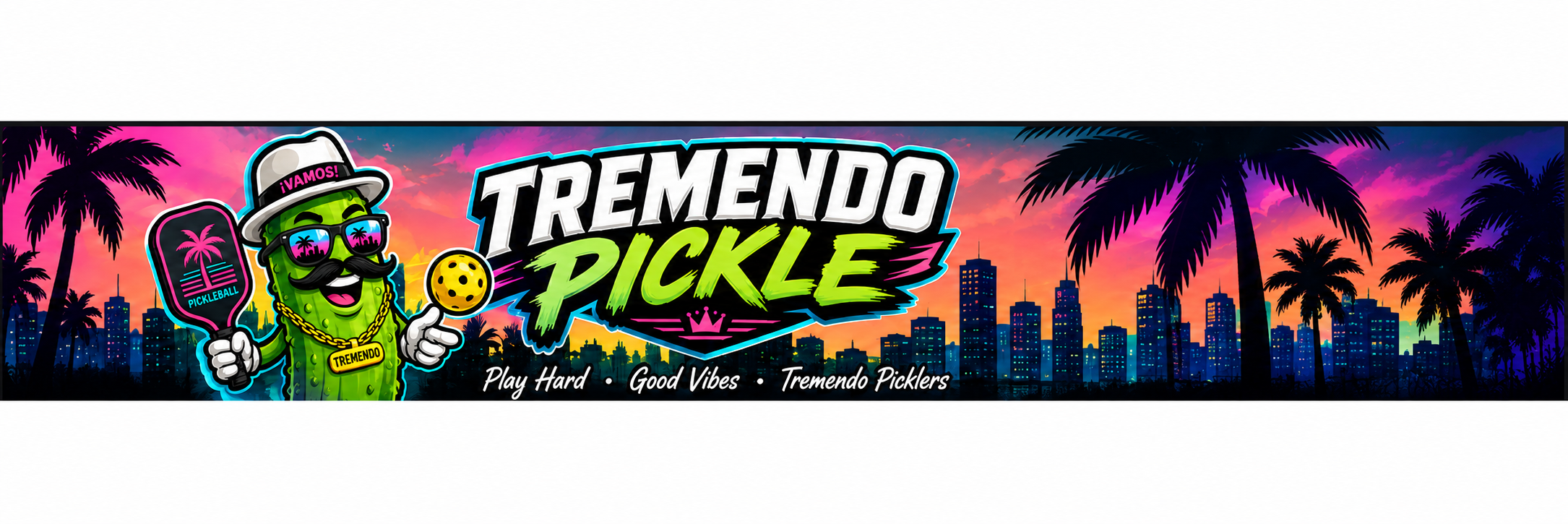 Tremendo Picklers Miami pickleball banner